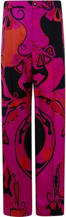 Emilio Pucci Pantaloni In Seta