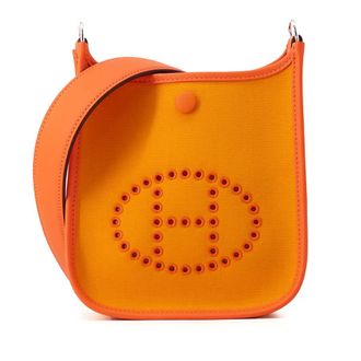 Herm&egrave;s Pre-owned Hermes Toile Officier and Swift Neo Evelyne 16 Ladies 5LP8PLK1IUY357SF