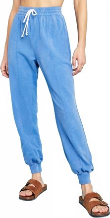 Bloomingdale's Sana Washed Seamed Pant In Yacht Blue