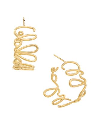 Chlo&eacute; Chloe Iconic Hoop Earrings