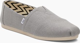 Toms Mens TOMS Alpargata Cotton Mens Drizzle Grey Shoes - Size: 12