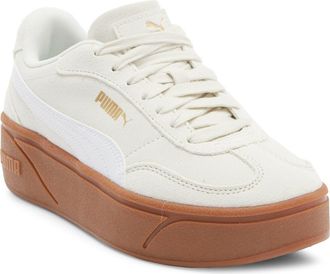 Puma Club II Era Platform Sneaker in Ivory White Gum at Nordstrom Rack, Size 10.5