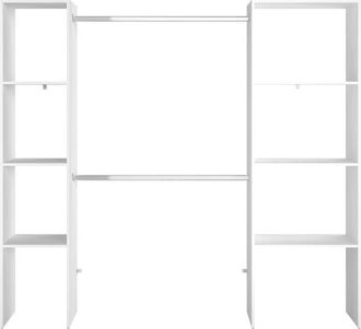 Concept Usine Vestidor 6 estantes + 2 armarios funcionales y de dise&ntilde;o