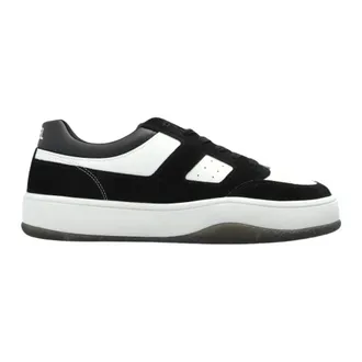 Diesel Schoenen, Heren, Zwart, 42 EU, Leer, S-D-Long LOW