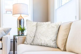 TJ Hughes Eden - Jacquard Cushion Cover in Cream - TJ Hughes