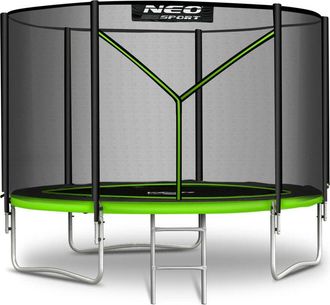 OEM Trampol&iacute;n De Jard&iacute;n De 252 Cm Con Red Exterior Y Escalera Neo-sport