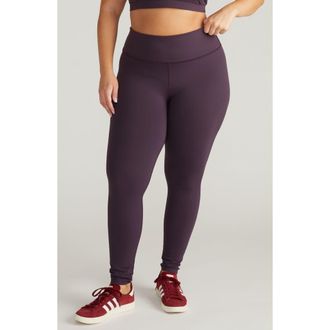 Universal Standard Core Leggings in Purple Jewel at Nordstrom, Size Xs