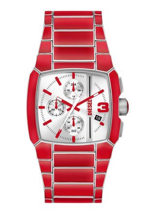 Diesel Cliffhanger Heren Rode Horloge DZ4637