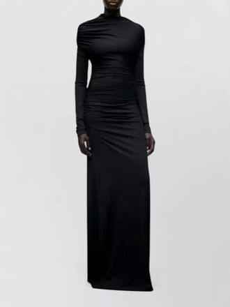 Victoria Beckham draped maxi gown