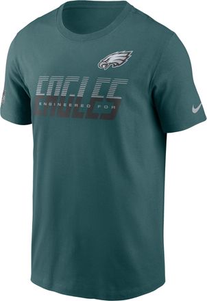 Nike Philadelphia Eagles Sideline Team Issue Nike Mens Dri-FIT NFL T-Shirt in Green | 02ET3JD86-TF9
