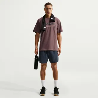 Nike Mens Unlimited N.A.C. 7 Training Shorts in Blue | IF2813-451