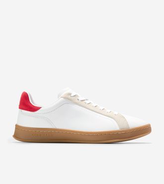 Cole Haan Womens GrandPr&oslash; Breakaway Lace-To-Toe Sneakers - White Size 10.5