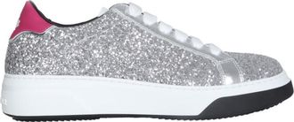 Dsquared2 Silver Lace Up Sneakers