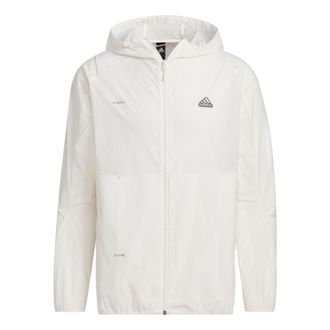 adidas Tech Lightweight Woven Jacket Asia Sizing White IA8136