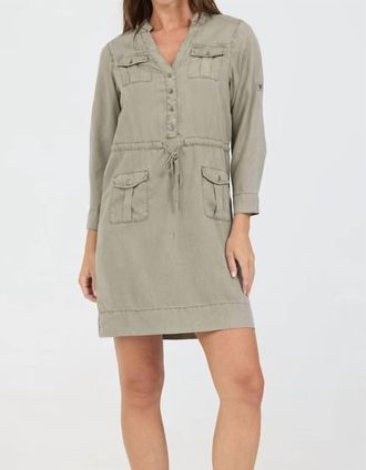 Dear John Denim Letty Mini Dress In Vetiver