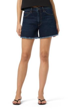 Joe's Frayed High Waist Relaxed Denim Shorts in Ida at Nordstrom Rack, Size 25