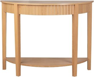 Calicosy Calicosy - Consola redondeada con efecto ondulado y 2 niveles, altura 76 cm - bologne