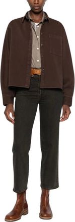 Nine In The Morning Overhemden, Dames, Bruin, XS, Shirts