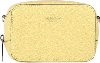 Valentino Garavani Sheep Leather Garavani Zipped Pouch (Authentic Pre-Loved)