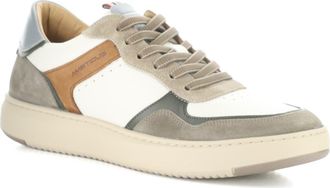 Ambitious Leather Low Top Sneaker in Taupe/Off White at Nordstrom Rack, Size 10.5Us / 44Eu