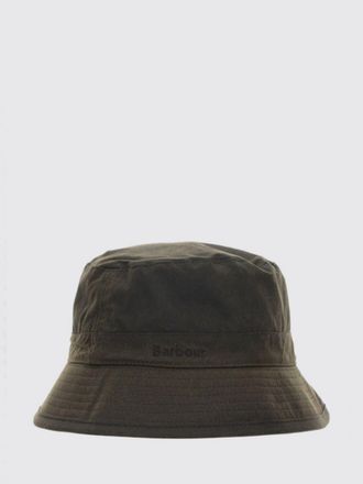 Barbour Cotton Bucket Hat with Embroidered Logo