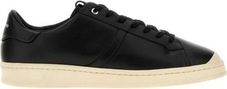 Jil Sander Black Leather Sneakers