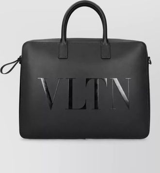 Valentino Garavani leather travel bag