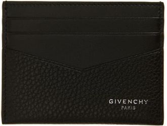 Givenchy Leather Card Case in Black at Nordstrom