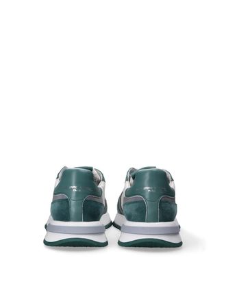 Philippe Model Mens Tropez 2.1 Mondial Low Sneakers Green Shoes >