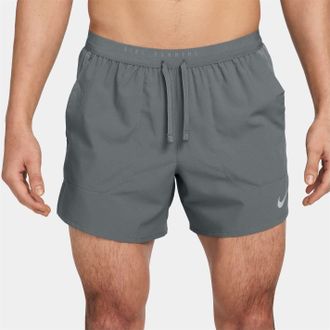 Nike Heren Stride Hardloopshorts (Rook Grijs)
