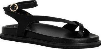 Shushop Berry Ankle Strap Sandal in Black at Nordstrom, Size 8.5