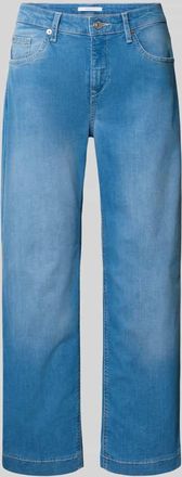 M.A.C Culotte im Used-Look mit Eingrifftaschen in Hellblau, Gr&ouml;&szlig;e 32