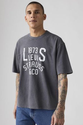 Levi's T-shirt Lockwood Practice - Uomo - XL - Nero / Two Horse Jersey Phantom - 19-4205 Tcx