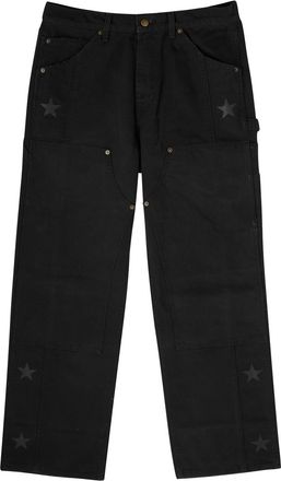 Cherry Los Angeles Star Wide-leg Carpenter Jeans - Black - W30 (W30 / S)