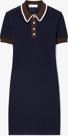 Tory Burch Womens Viscose Pointelle Dress, size XL