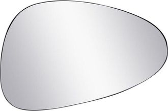 Vente-Unique Vente-unique - Specchio l. 72 x h. 35 cm in Metallo Nero Design organico - manarola