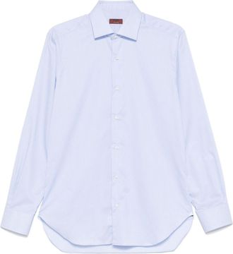 Barba Camicia a righe - Blu