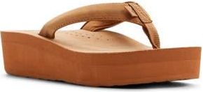 Roxy Melinda Platform Flip Flop in Brown at Nordstrom Rack, Size 10