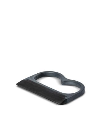 Parts Of Four Anello Plate Double Pyroid in argento sterling - Nero