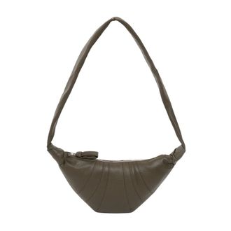 Christophe Lemaire Shoulder Bags, female, Green, Size: ONE SIZE Borsa Small Croissant