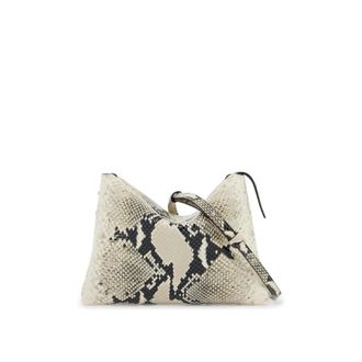 Khaite Python Print Leather Lina Clutch Bag - Women