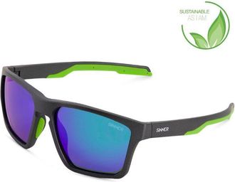 Sinner Arary Asian Fit Polarized SISU-918-20-P28 Mens Sunglasses Grey Size 59