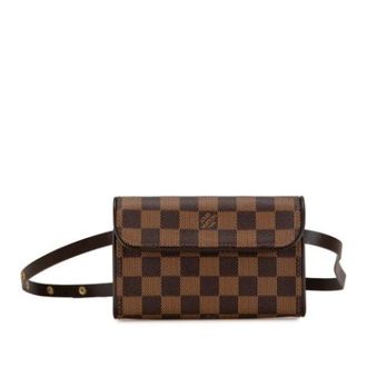 Louis Vuitton Pre-owned Belt Bags, female, Brown, Size: ONE SIZE Pre-owned Vintage Belt Bag (Pochette)