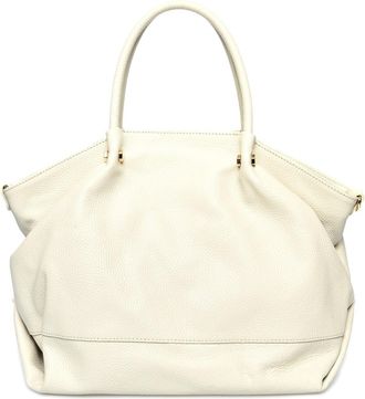 Isabella Rhea Beige Rundleer Tas