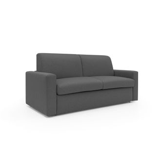 Divani.Store Divani.store - Kansas Sof&aacute; Cama Convertible H20 Cm En Tela Impermeable 212 Cm (mat. 160x197) Antracita