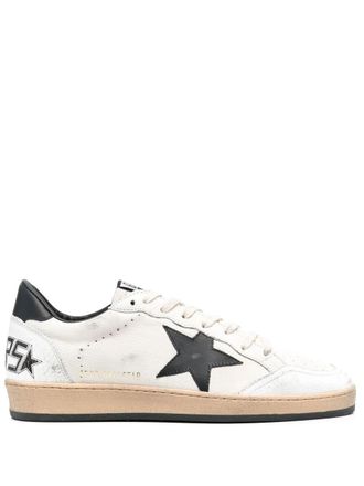 Golden Goose Ballstar Nappa Upper Leather Star And Heel Crack Toe An