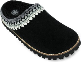 The Sak Bolinas Everyday Clog in Black Shearling at Nordstrom, Size 11