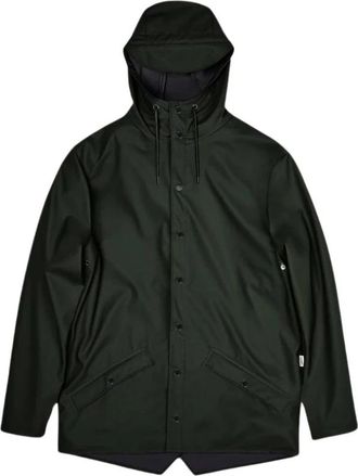 Rains Jacket - Heren - Regenjassen - Groen - M - Polyester - Jassen