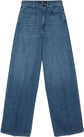 3x1 Arcade Flip Jeans - Dames - Loose Fit Jeans - Blauw - W28 - Jeans