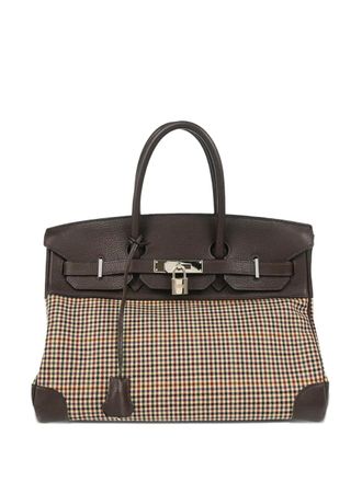Hermès 2007 Birkin 35 tote bag - unisex - Calf Leather - One Size - Neutrals